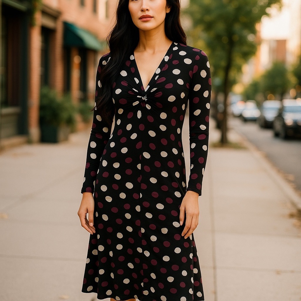 Women’s Twister Dress – Made in Italy | Size Small | Eurostyle Chic